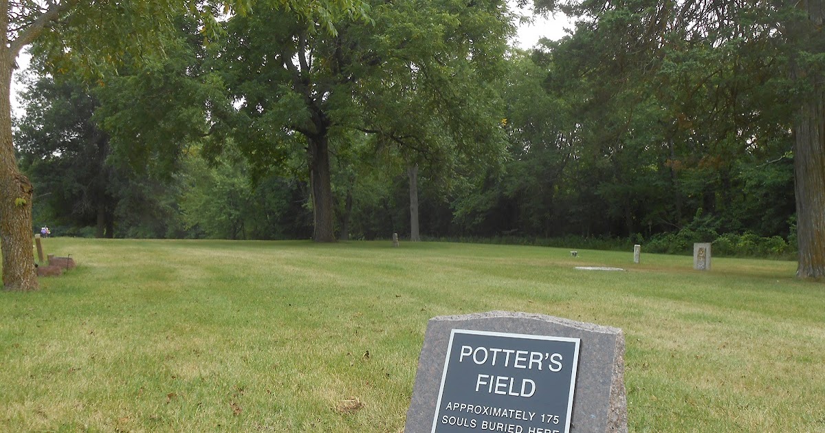 The Lucas Countyan A marker for Potter's Field
