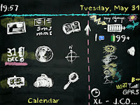 free chalkboard Theme