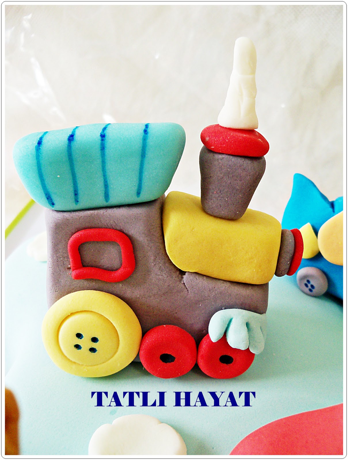 TATLI HAYAT PASTA TASARIM OYUNCAKLI 1 YAŞ PASTA