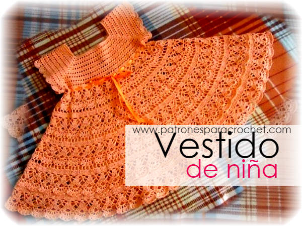 Vestido para niña de a 2 años / Cómo tejer