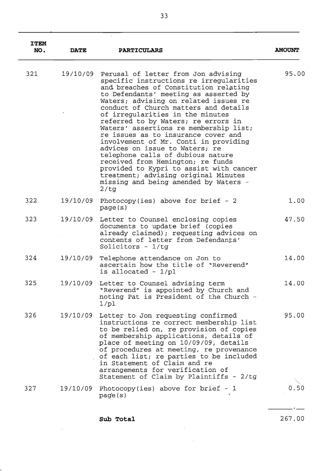 Filed Application for Assessment of Solicitor/Client Costs Filed Application for Assessment of Solicitor/Client Costs