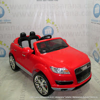 Mobil Mainan Aki Pliko Q7 Audi 2XL Kendali Jauh Bluetooth 2.4GHz Red