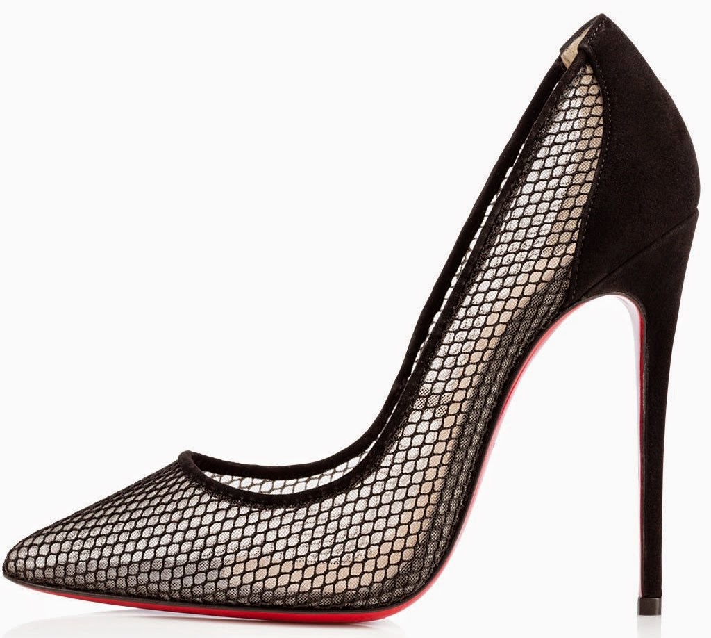 Shoe Game of the Stars: Christian Louboutin Follies Resille Pump - Anne ...