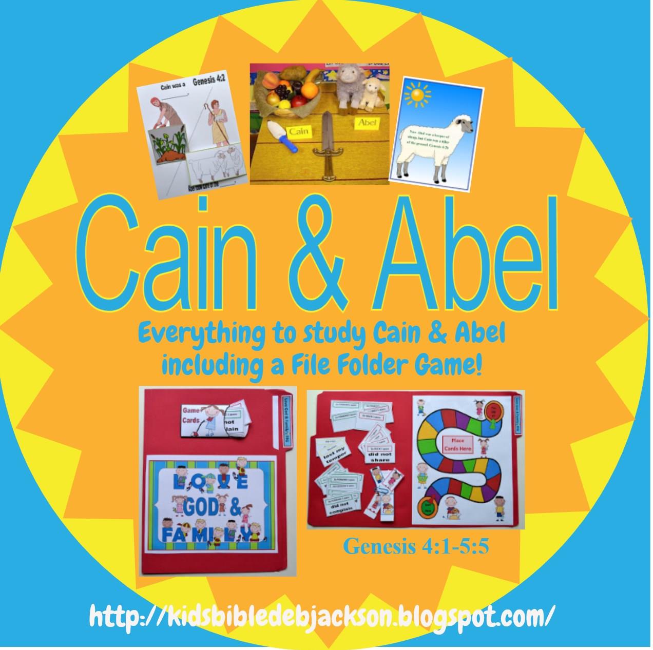 http://www.biblefunforkids.com/2013/06/genesis-series-cain-abel.html