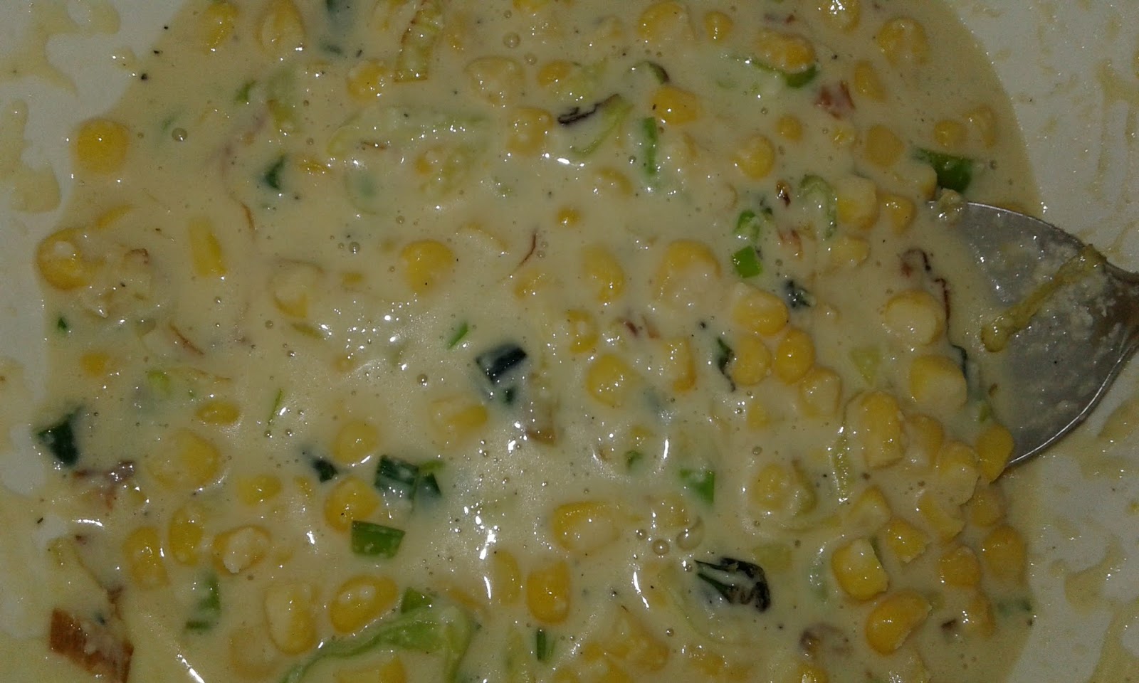 Busy mum's notes Corn and leek fritters