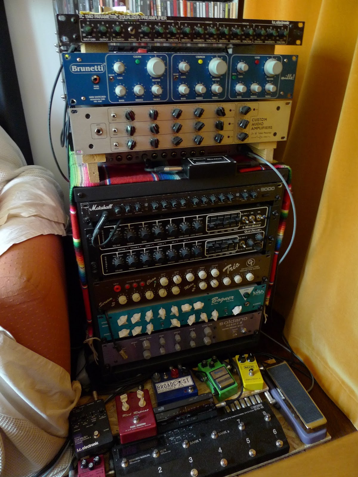 SR System Audio Mes Racks Guitare, Effets, Ampli et Basse