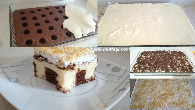 puding dolgulu kek tarifi dolgulu kek nasıl yapılır