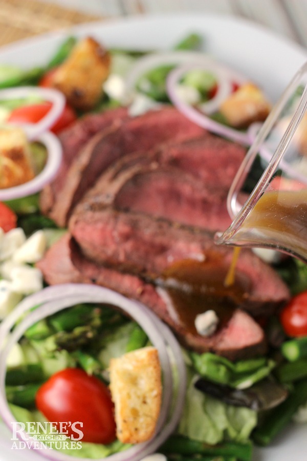 Grilled Steak, Asparagus, and Blue Cheese Salad Renee's Kitchen