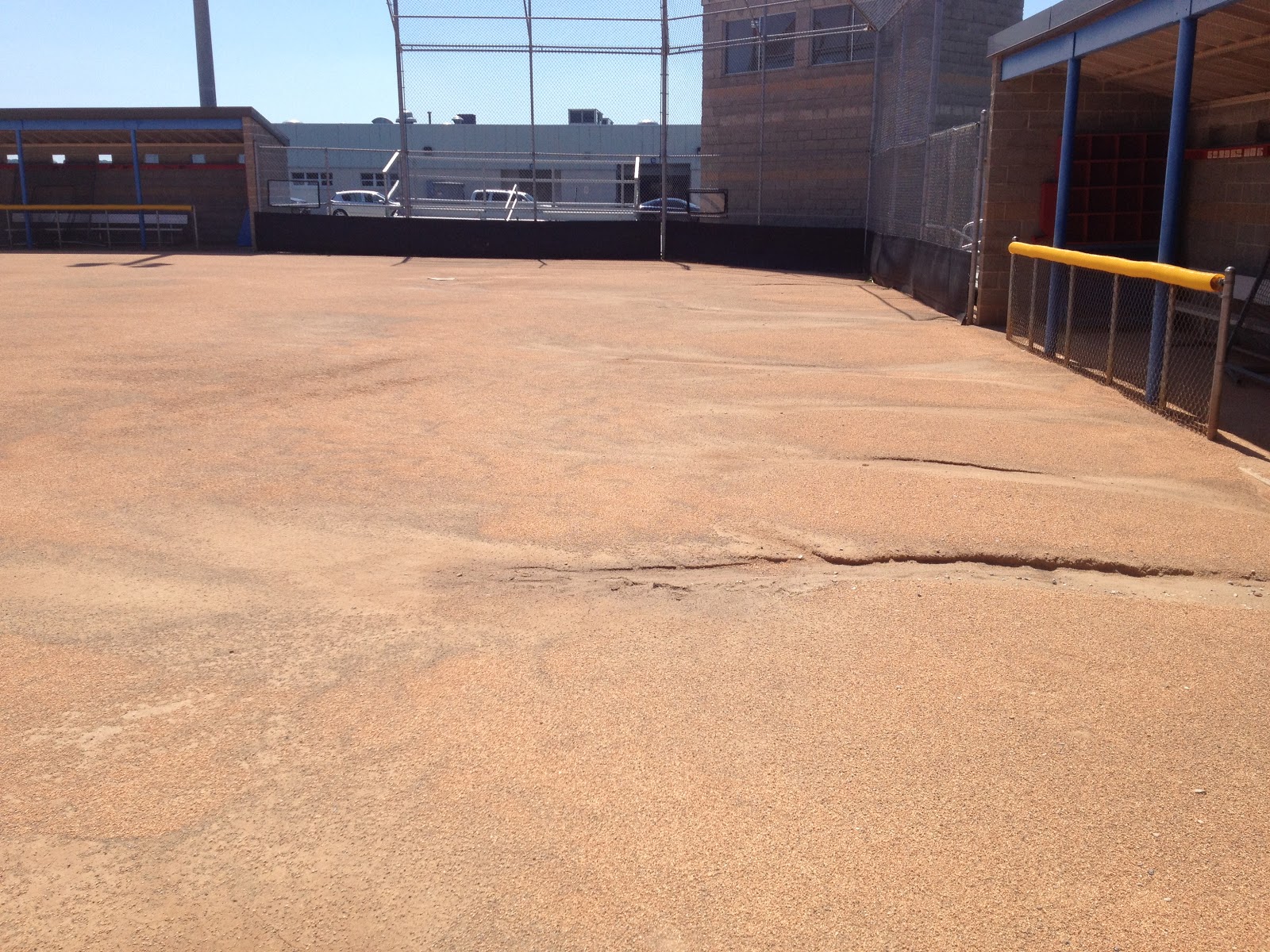 Smart Turf Softball Infield Grade and Drainage Martinsville High School