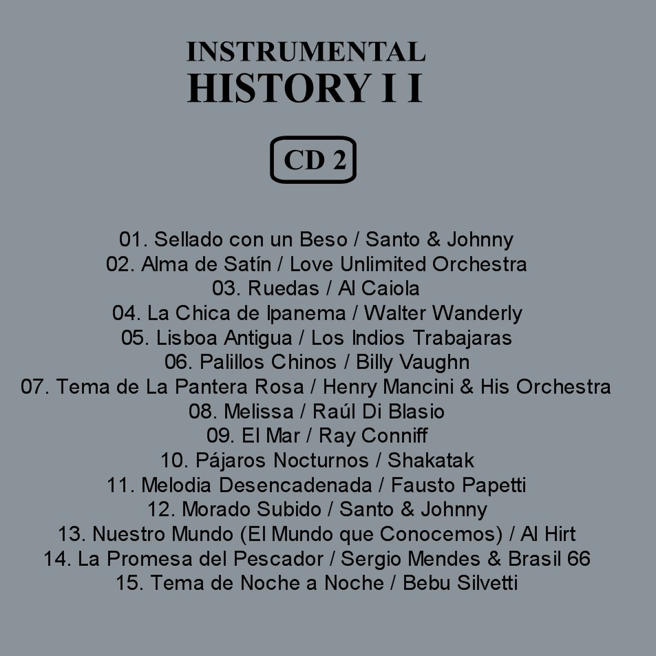 COZAZ: Instrumental History I - II - III (Colección Instrumental)