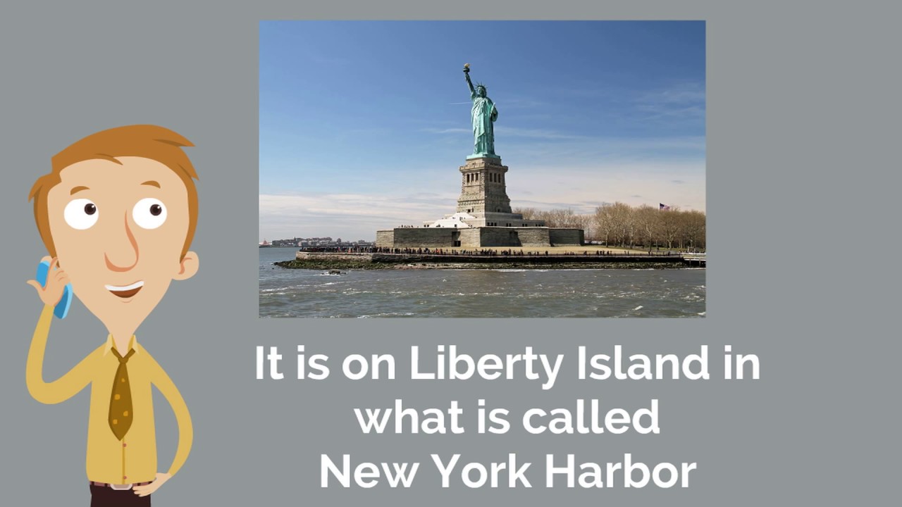 English is FUNtastic Statue of Liberty for Children Video