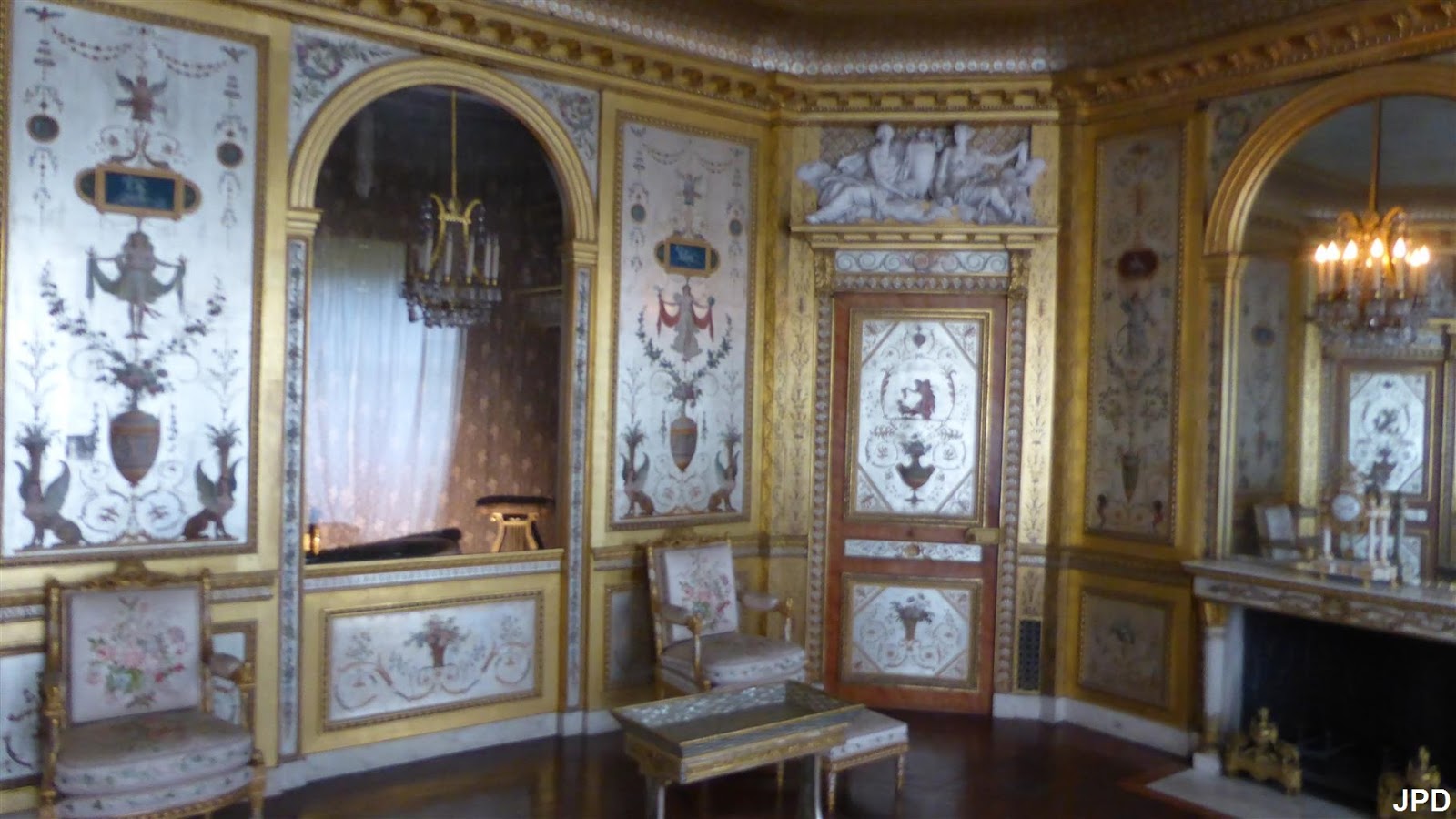 Paris bise art : château de fontainebleau (8) vers la chambre de ...