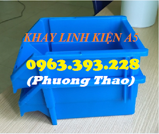 Linh, phụ kiện: Khay đựng ốc vít A5, hộp nhựa đựng linh kiện phụ kiện CN 2