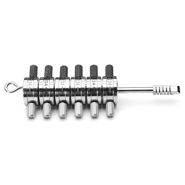 6 Cylinder Reader Automotive Lock Pick Tools Locksmith Tools