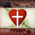 Coração na cruz – altar particular