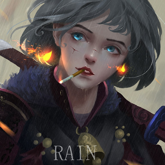 RAIN 93 Wallpaper Engine