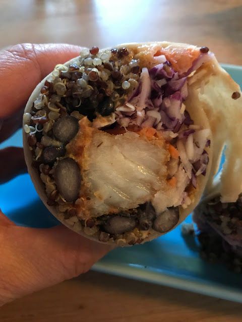 Fonda Mexican, Hawthorn, rock ling burrito