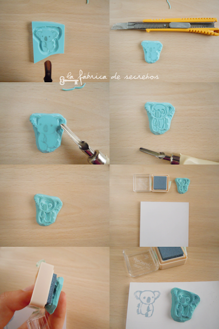 Carvar sellos con gubias