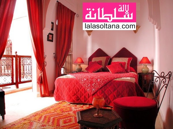 بالصور غرف نوم رائعة بطابع تقليدي مغربي
