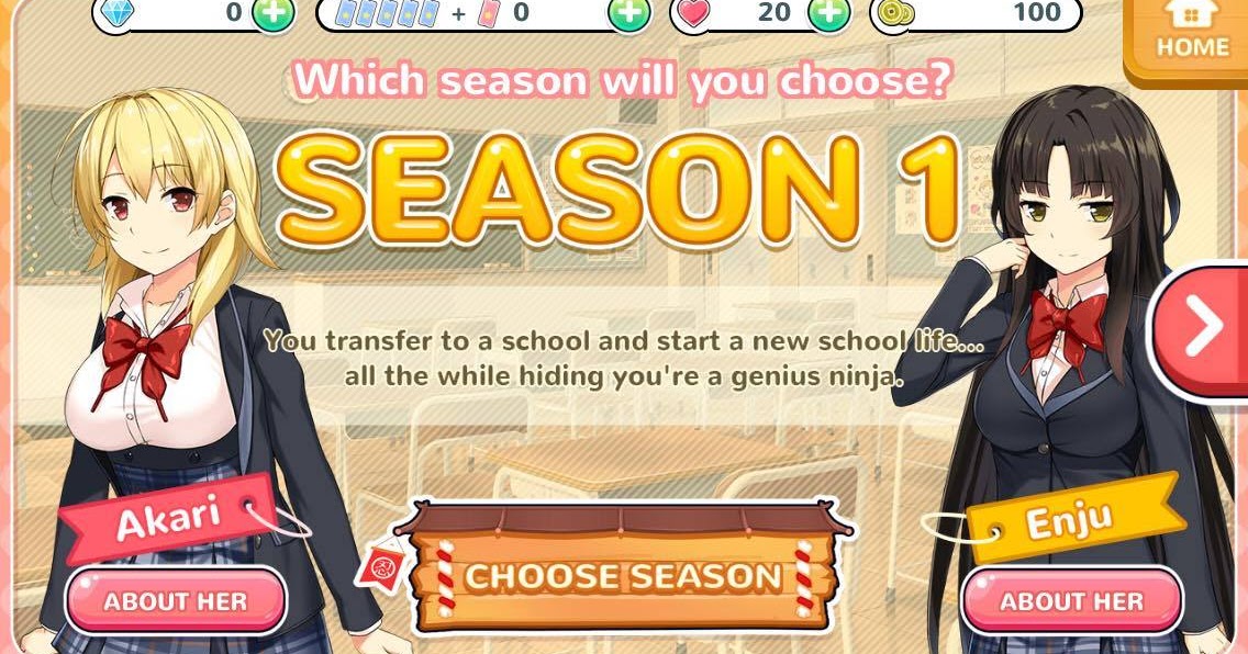 otome-otaku-girl-walkthrough-moe-ninja-girls-season-1-main-story-akari-enju