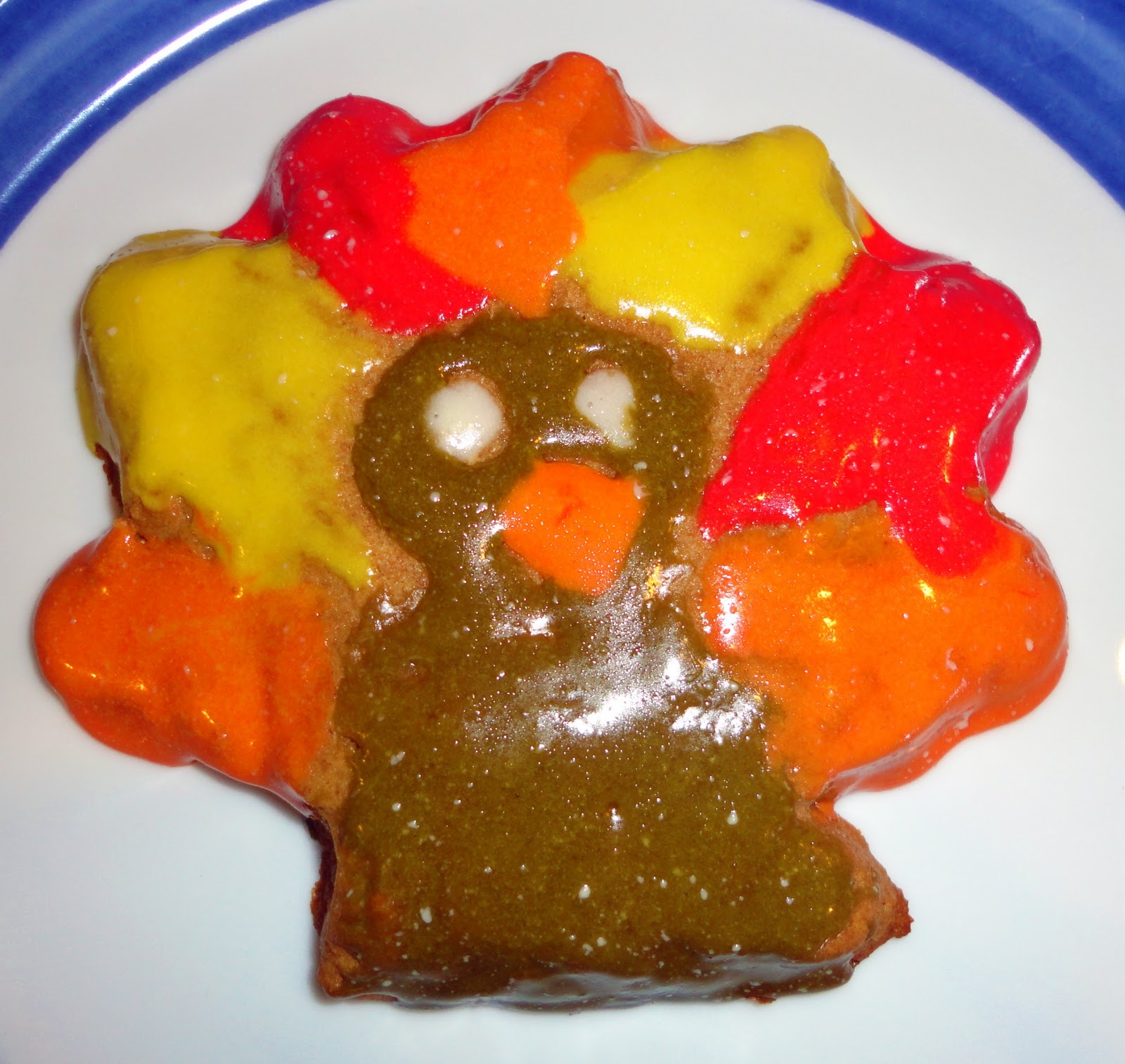 how to make a turkey cookie