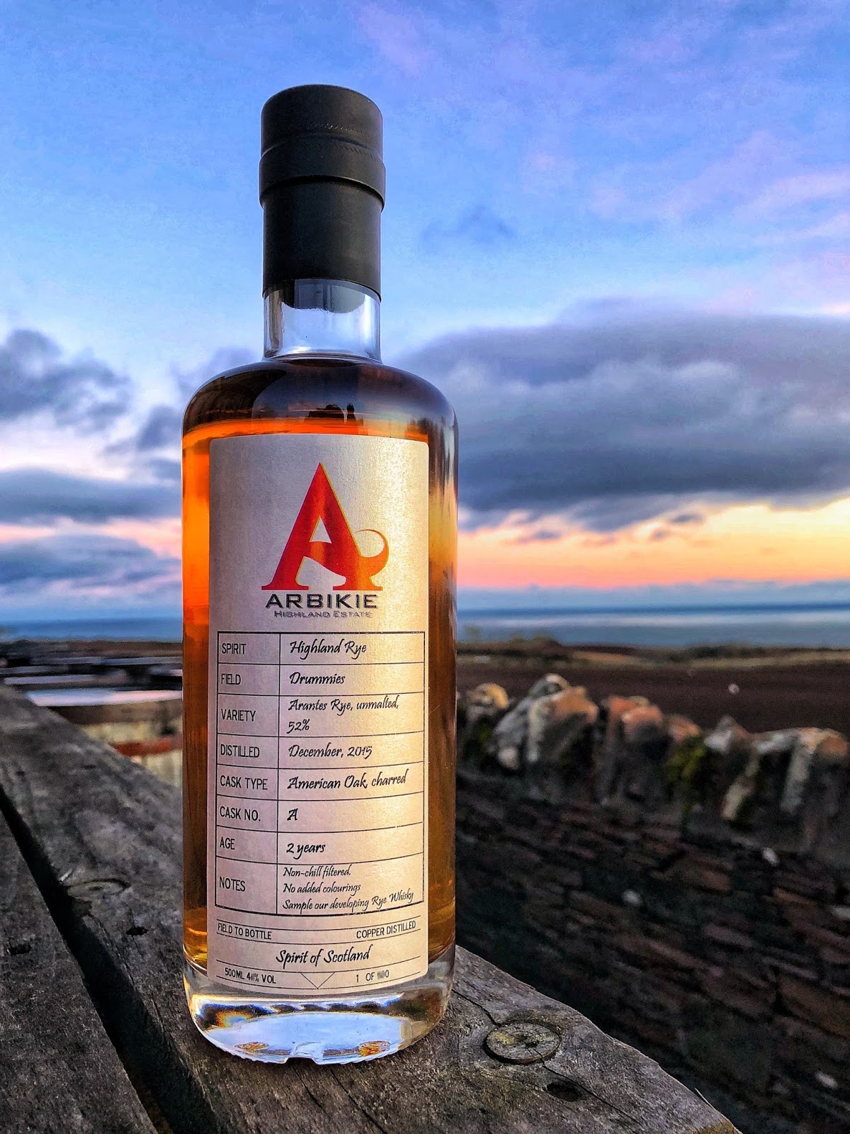 The Whisky Business ARBIKIE BOTTLES ITS FIRST SCOTTISH RYE WHISKY