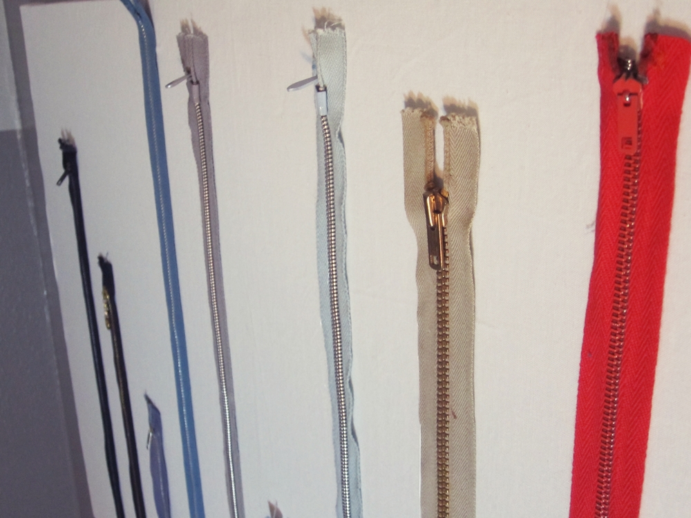 smartgirlstyle modern art with vintage zippers