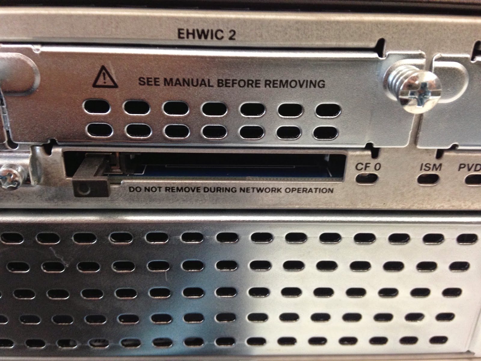 My Network Lab Cisco 2900 Password Recovery via Ejecting Compact Flash