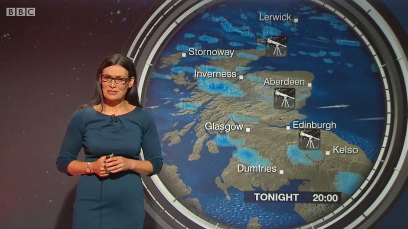 UK Regional News Caps Judith Ralston BBC Reporting Scotland Weather
