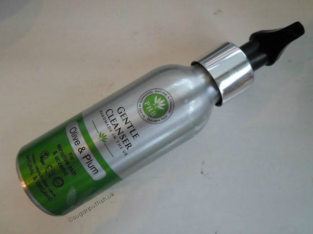 review PHB Gentle Cleanser Olive & Plum for sensitive skin and eczema
