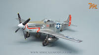 P-51 D-15 Mustang ICM 1/48 - plastic scale model build review