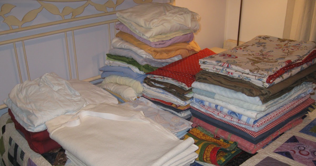 Valomea's Flickenkiste: Entrümpeln - Bettwäsche