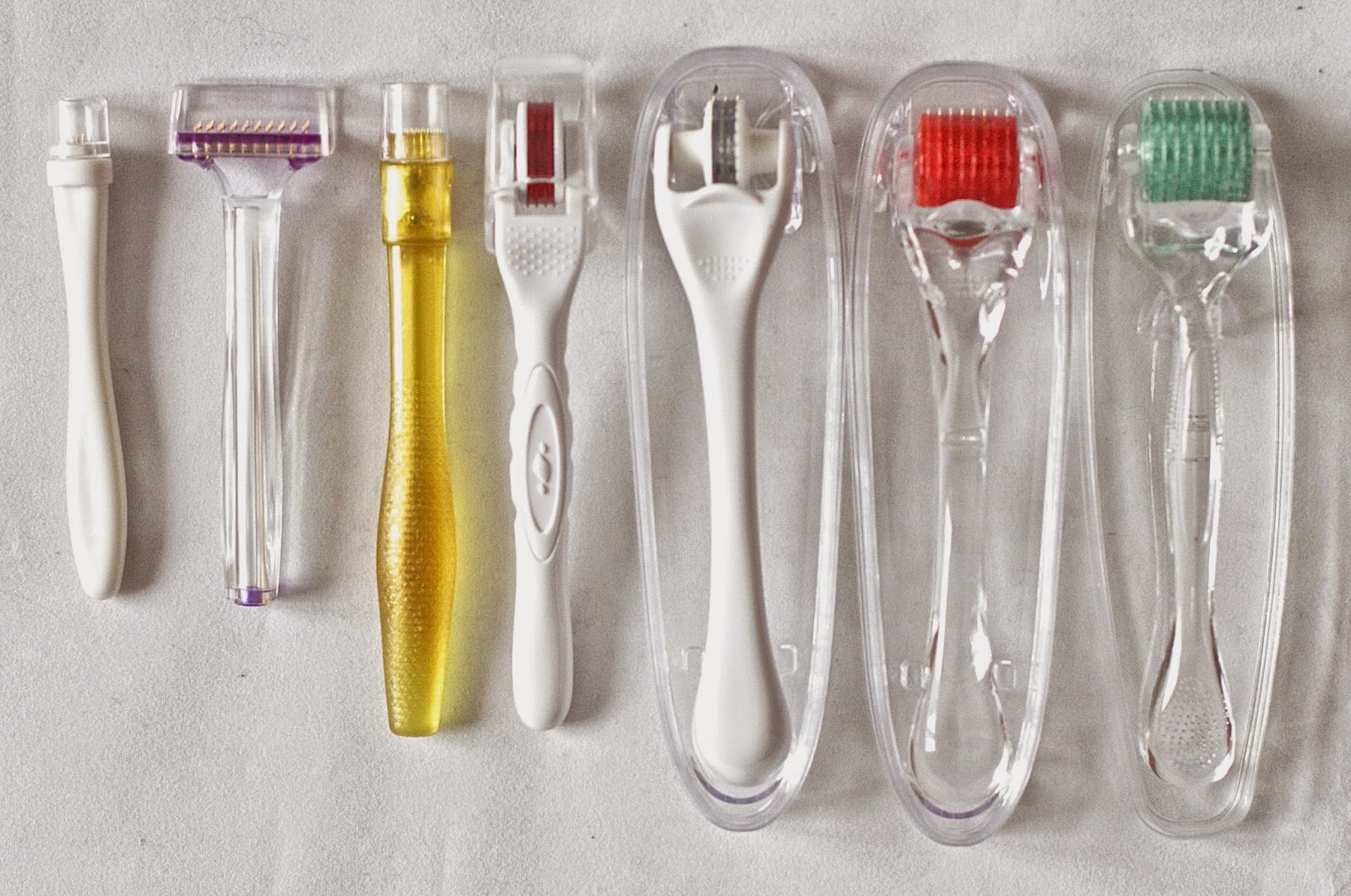 Derma Rollers Versus Derma Stamps Various Shapes and Sizes