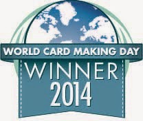 2014 World Card Making Day Winner!