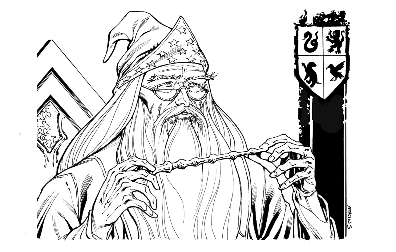 harry potter coloring pages dumbledores army - photo #13