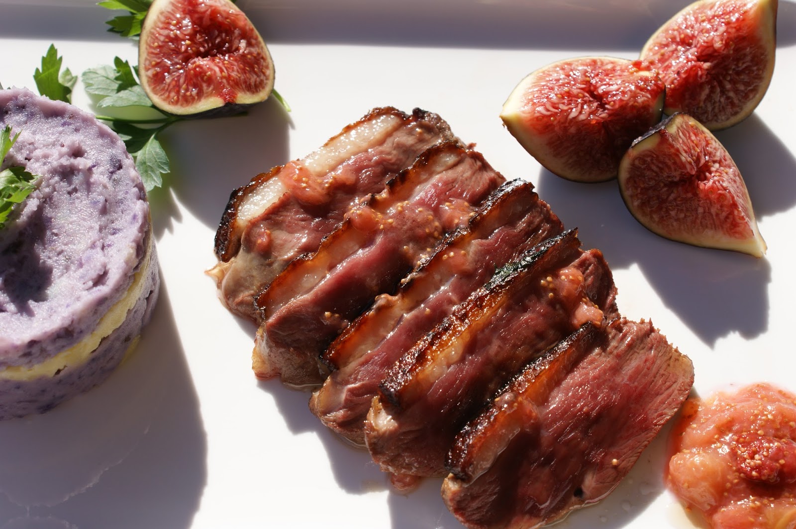 Afternoon Tea: En attendant Noël # Magret de canard aux figues déglacé