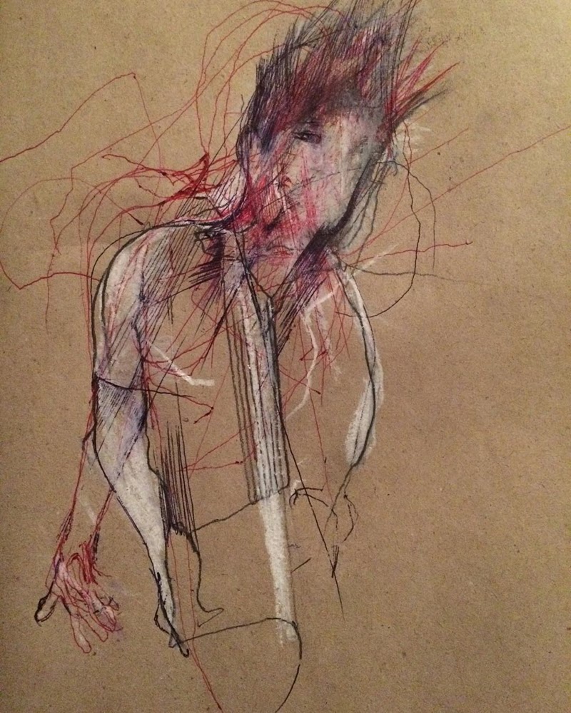 Figurative Drawings by Neal D Rolinson from UK.