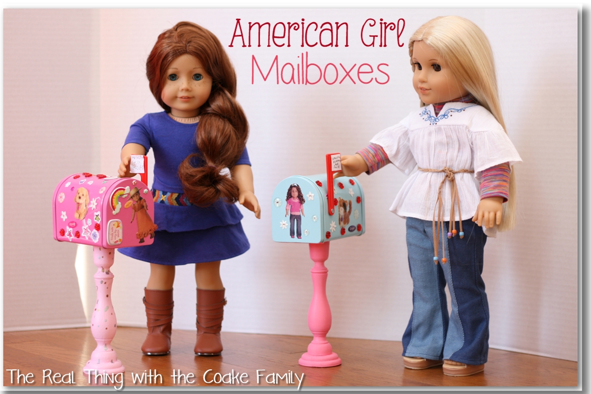 American Girl Craft Valentine Mailboxes  American Girl Craft Valentine Mailboxes