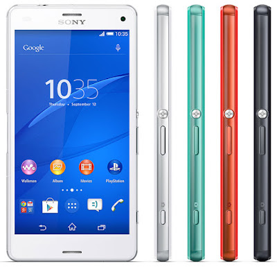 Spesifikasi Sony Xperia Z3 Compact Spesifikasi Sony Xperia Z3 Compact Untuk layarnya, Xperia Z3 Compact juga menggunakan layar berteknologi Triluminos display. Selain Z3 reguler, para pendahulunya, yaitu Xperia Z1 dan versi compact-nya juga menggunakan teknologi layar yang sama. Teknologi ini mampu menyajikan warna yang lebih natural sehingga sangat nyaman di mata. Pada ruas sebelah kiri terdapat beberapa slot untuk microUSB, slot kartu memori microSD dan slot untuk kartu SIM berukuran nano seperti yang terdapat pada Xperia Z3 reguler. Jadi, bagi Anda yang masih menggunakan mini-SIM dam micro-SIM harus mengubahnya menjadi nano-SIM dengan alat pemotong khusus. Layar seluan 4.6 inci tersebut juga dilengkapi dengan kemampuan untuk meningkatkan kontras, kecerahan dan mengurangi noise sehingga mampu menampilkan gambar yang sangat berkualitas. Hal ini tidak lain berkat teknologi X-Reality Engine yang turut dibenamkan pada layar Sony Xperia Z3 Compact. Smartphone Xperia ini juga memiliki viewing angle yang cukup luas berkat panel IPS yang digunakannya. Kelebihan Desain IP68 certified – dust proof and water resistant 1 meters and 30 minutes. Ponsel ini menggunakan layar IPS LCD capacitive touchscreen dengan 16 M colors. Telah menggunakan pelindung layar berupa X Reality Engine, Shatter proof glass dan Triluminos display. Menggunakan 3 jenis jaringan yaitu 2G, 3G HSDPA dan 4G LTE.