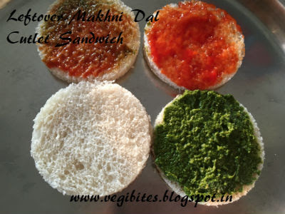 Leftover Makhni Dal Cutlet Sandwich | Vegetarian bites to tickle your ...