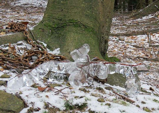 Lodowe dzieła natury.