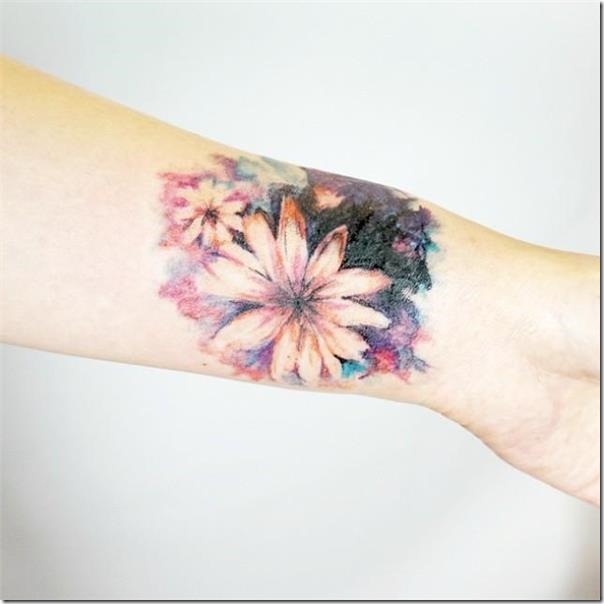 Tatuagens de flores para as mulheres Tatuagens de flores para as mulheres