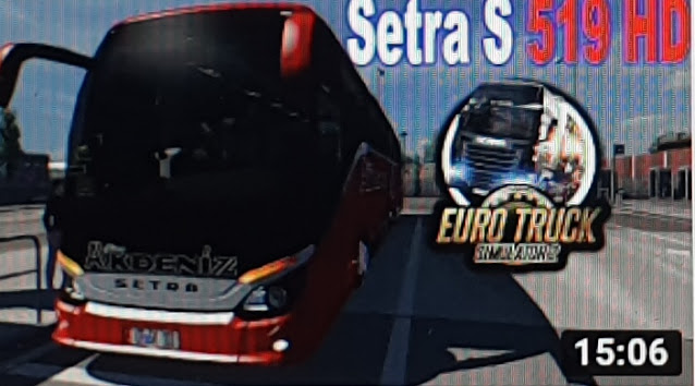 ETS2 1.34 Çalışan SETRA S 517 HDH Otobüs Modu Yeni Hemen İndir  Nisan 2019
