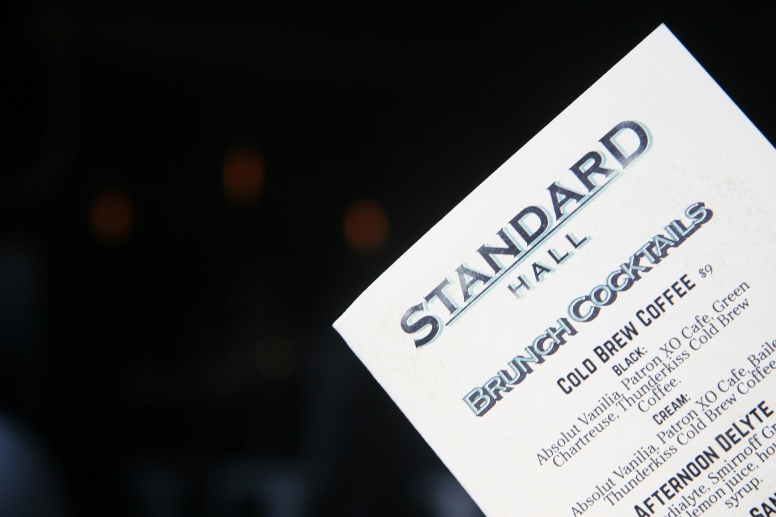 Standard Hall Brunch ⋆ A City Explored