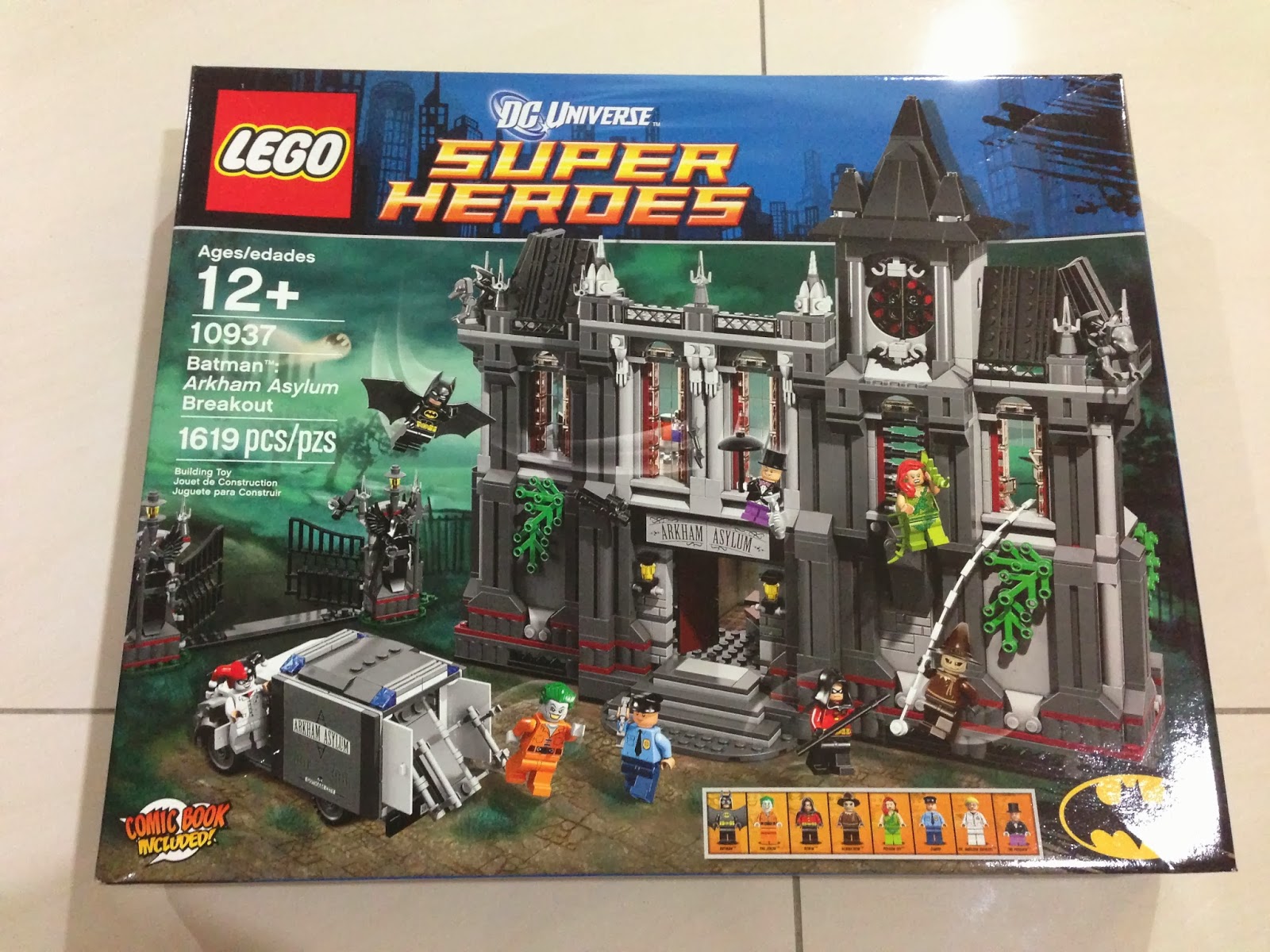 Toy A Day: #959 of Year 4 Lego 10937 Superheroes Batman: Arkham Asylum  Breakout