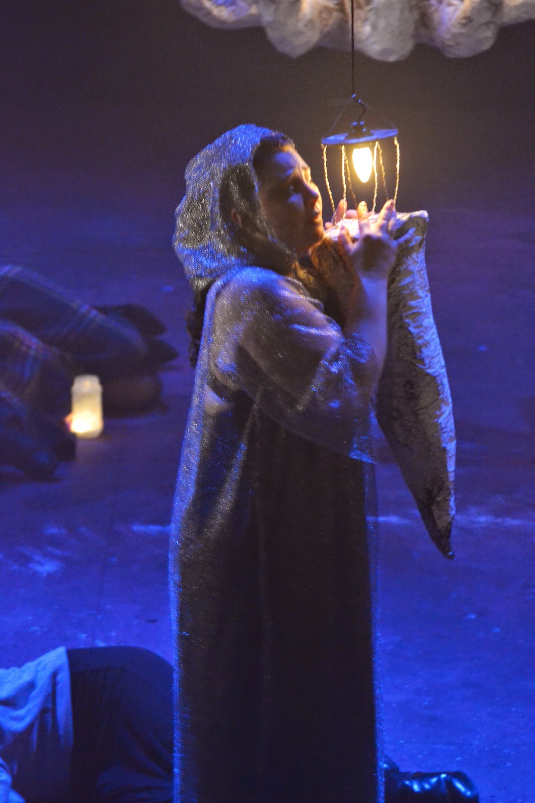 Anna Gregory (Lady Macbeth, Sleep Walking Scene) -  Macbeth - English Pocket Opera Company - Photo Joshua Hayes