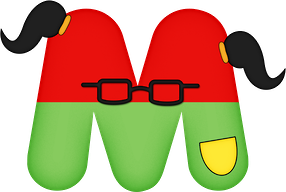 Abecedario de la Chilindrina. Alphabet of Chilindrina.