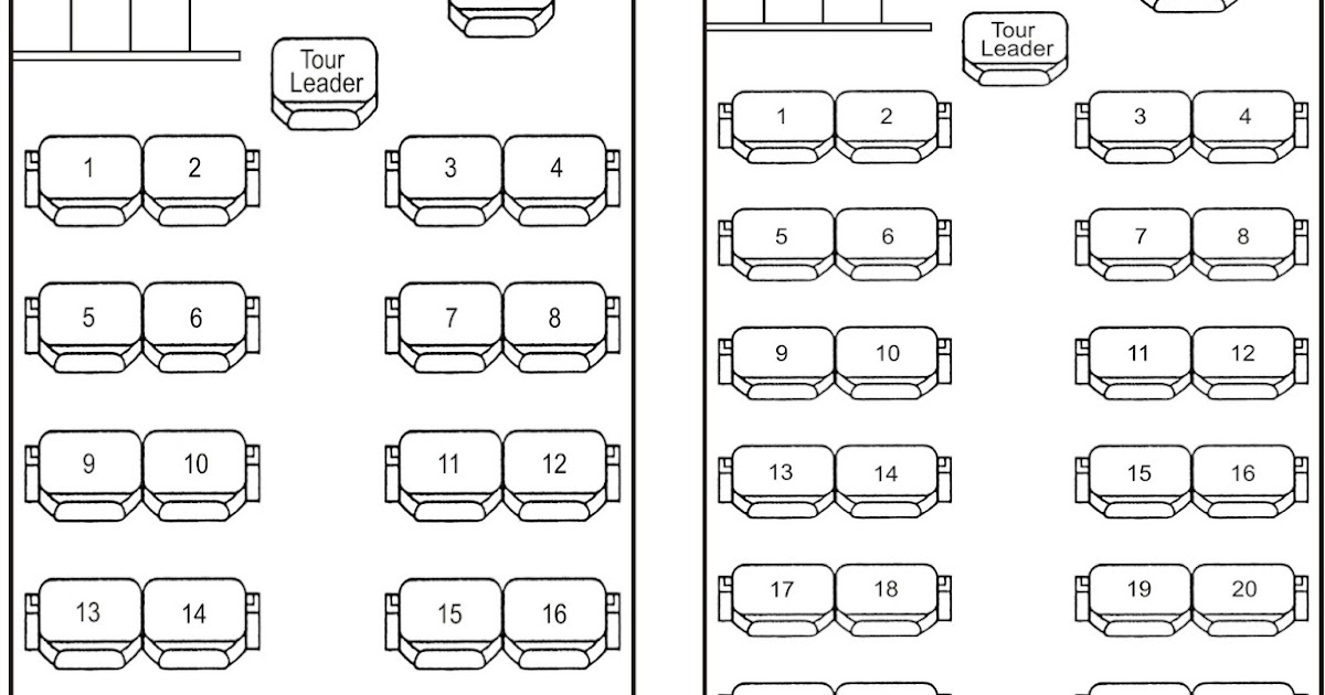 10+ Spesial Sketsa Kursi Bus 59