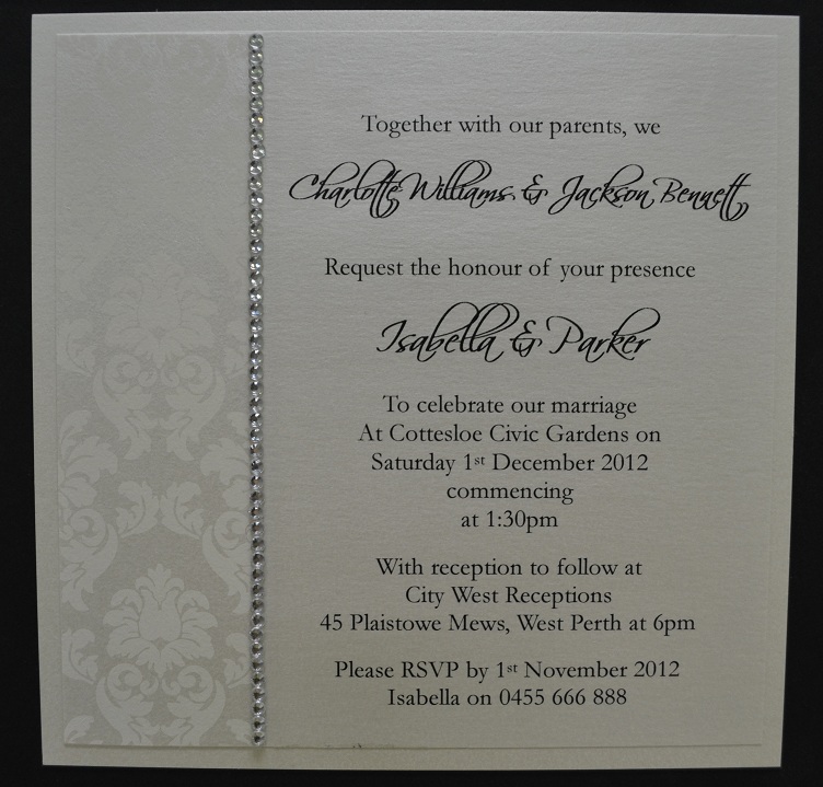 Collins Invitations: Wedding Samples Post 2