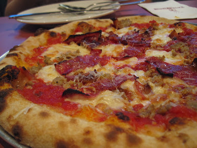 Extra Virgin Pizza, spotted pig
